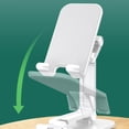 thumbnail image 3 of Soporte para Teléfono Móvil Inteprter Mini Plegable Blanco, 3 of 6
