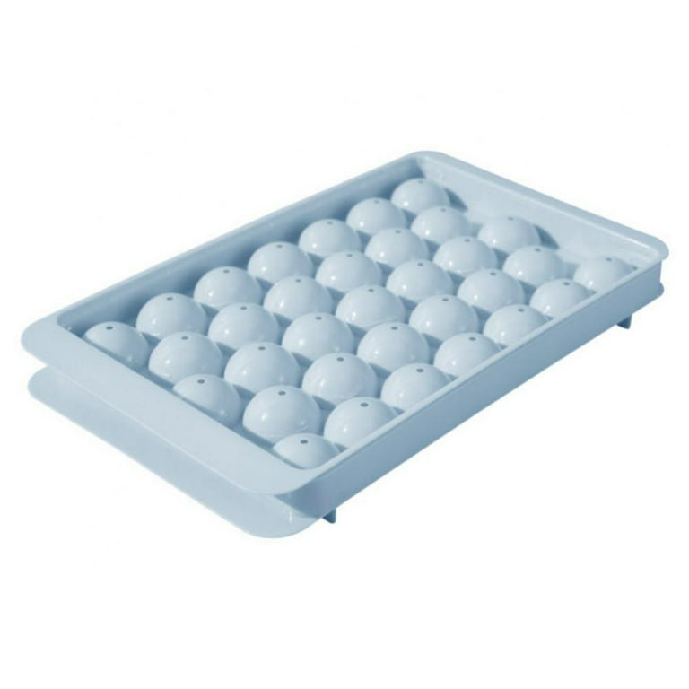1pc 33 grids Ice Cube Trays For Freezer Ice Ball Maker Mold Mini Circle  Round Ice Cube Mold with Lid Making for Cocktail Whiskey