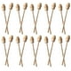 thumbnail image 1 of Honey Comb Wand Mixing Handle Jar Cuchara Wood Long Stick Supplies Drizzle Gadgets fáciles de usar Utensilios de cocina Diseño único, paquete de 20 Inevent HA012304-00, 1 of 7