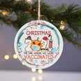 thumbnail image 3 of Navidad Navidad redondo colgante de madera colgante árbol de Navidad ornamento decoración navideña regalos ANGGREK Otros, 3 of 6