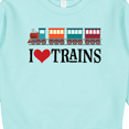 thumbnail image 3 of Inktastic I Love Trains Toddler Sweatshirt, 3 of 4