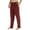 Plaid Rouge, variante sur LANBAOSI Pantalon de Pyjama en Flanelle pour Homme Coton Super Doux Tissé Pantalon de Pyjama à Carreaux pour Homme Pantalon de Sommeil Taille Élastique Bas de Détente Taille Medium