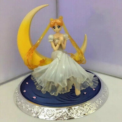 Sailor Moon Tsukino Usagi Wedding Dress 5" Action Figure High Detailed Figurine