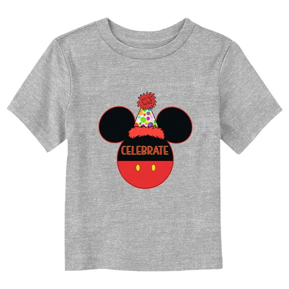 Mickey & Friends Celebrate Logo Graphic T-Shirt