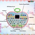 thumbnail image 4 of Baby Learning Tablet for 12 18 24 36 Months Girl Boy,Toy Gift for 2 3 4 Year Old Girls,  Kids Educational Toys for 1-3 Year Olds Toddlers,  Laptop for Child Age 2 3 4 Birthday Present Alphabet Game, 4 of 9