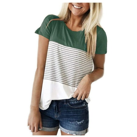 

Simplmasygenix Womens Maternity Clearance Short Sleeve Summer Tops Ladies Fashion Solid Color Lacing V-Neck Maternity Buttons Breastfeeding Clothe Top