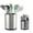 silvery, variant on Kitchen Utensil Holder Extra Large 360°Rotating For Counter Organizer Stainless Steel Storage Cooking Silverware Caddy 3 Compartment Flatware Spoon Spatula Tool Cutlery Container(Silvery)