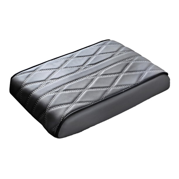 Cojín para reposabrazos de coche de piel sintética, suave, universal, transpirable, duradero, impermeable. Pequeño