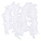 thumbnail image 1 of Guirnalda navideña de 6 piezas, decoración de fuego de oropel blanco, 1 of 5