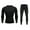 Black(black line), variant on POP CLOSETS Thermal Underwear for Men Winter Warm Clothes Fleece Lined Base Layer Top and Bottom Set Men's Long Johns T-shirts