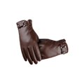 thumbnail image 3 of Gants d'Hiver Imperméables pour Conduite Course Écran Tactile Gants Doux pour Hommes Ordinateur Chauds Café, 3 of 9