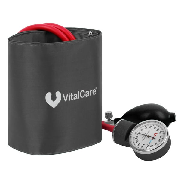 Baumanómetro Aneroide Con Brazalete Amplio color Rojo