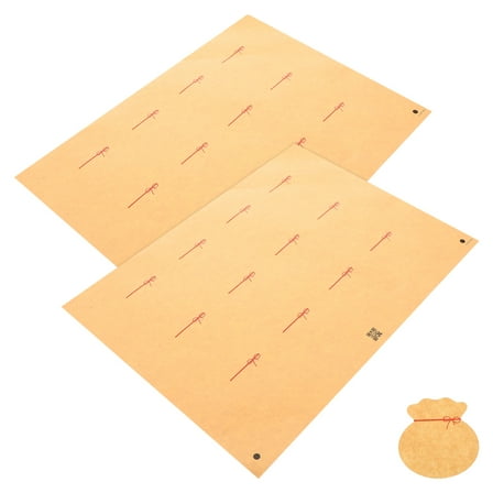 Masteelf Wine Labels for Bottles Blank Beige Stickers for DIY Use Waterproof Fruit Wine Labels 2.5x3.75 Inches