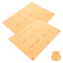 Masteelf Wine Labels for Bottles Blank Beige Stickers for DIY Use Waterproof Fruit Wine Labels 2.5x3.75 Inches