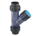 thumbnail image 3 of I.D 20~63Mm Transparent Pvc Y-Type Filter Aquarium Fish Tank Irrigation Filters, 3 of 7