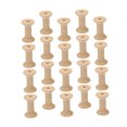 thumbnail image 4 of STRANDCHIC 50Pack Unfinished Wood Spool Cylindrical For Diy Craft And Handicrafts, 4 of 8