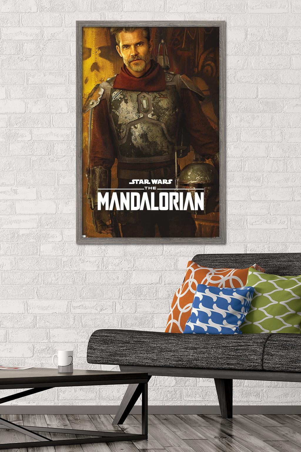 Star Wars: The Mandalorian Season 2 - Cobb Vanth Wall Poster, 22.375" x 34", Framed