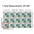 thumbnail image 3 of Castle Fairy Chic Flower Fabric by the Yard 1 Yard,Geometric Plaid Home Decor Fabric by the Yard,Lattice Patchwork Room Decor Fabric by the Yard,Ultra Soft Home Decor, 3 of 6