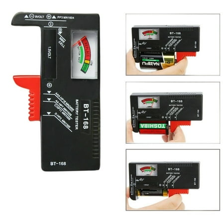 New Universal Battery Tester Load Checker AA AAA 9V C D Power Portable Load Volt Tester Checker (Best Aa Battery Tester)