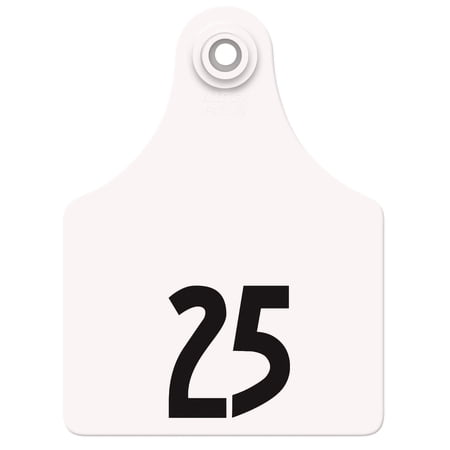 Global Maxi, Numbered (25) Color: White Number: 1-25