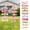 A58 White 4.7inx4.7in, variant on Easter Decoration Directional Sign Wooden Stakes Bunny Party Supplies Outdoor Event & Party 4.7"X4.7" Easter Decorations