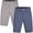 Yarn Gry-Nvy, variant on Brickline 2-Pack Men's Hybrid Shorts - Big & Tall Sizes up to 50 - Quick Dry Stretch Fabric - Perfect for Swimming, Golf, Casual Wear, and Outdoor Activities - Available in Multiple Colors