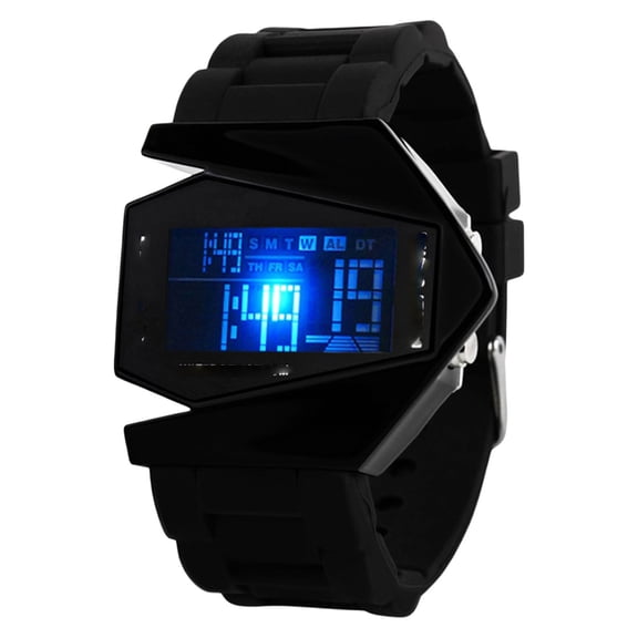 Men's Digital Sports Watch With Multifunction Night Light Silicone Strap For Casual Outdoor Fitness And Daily Use Watch Sgw1 Watch with Seconds Mans Watch Men's Digital Watch Women Wrist Solar Tough