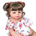 thumbnail image 2 of Decdeal 22 pulgadas Reborn Baby Doll de silicona de cuerpo completo Realistas lindas muñecas de baño Decdeal Muñeca renacida, 2 of 7