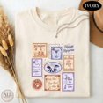 thumbnail image 3 of Midnight Margaritas Practical Magic T-Shirt – Witchy Stamp Collage Tee – Spooky Season Retro Movie Shirt, 3 of 5