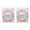 Pink, variant on lanema 2Pcs Plastic Embroidery Hoop For Beads Painting Needlework Sewing Project