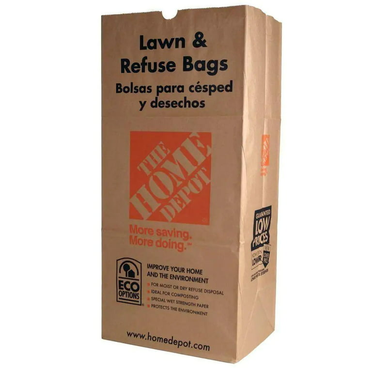 30 Gal. Paper Lawn and Leaf Bags - 20 Count