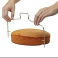 thumbnail image 2 of Stainless Steel Adjustable Wire Cake Slicer Cutter Bake Leveler, 2 of 8