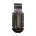 thumbnail image 2 of COM1950s Pu Leather Waist-Mounted Beer Sleeve - Hands-Free Bottle & Can Holder for Outdoor,Camping,Hiking (Black/Coffee), 2 of 7