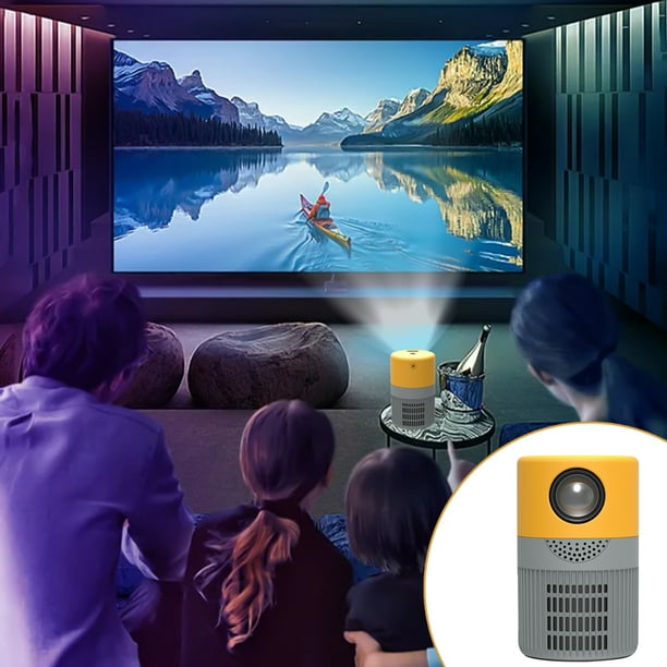 Proyector HD de 3000 lúmenes para el hogar, con HDMI, USB, AV, interfaz de audio, memoria USB y proyector de video para computadora.