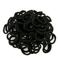 thumbnail image 4 of HEMOTON 100pcs Highly Elastic Hair Tie Fashion Women Seamless Hair Band Rope Ponytail Holder (Black）, 4 of 5