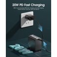 thumbnail image 2 of Batería de repuesto FirstPower NP-F970 con USB-C, paquete de 2 unidades, 8800 mAh, 2 of 8