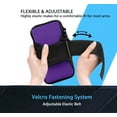 thumbnail image 6 of ZWHong Running Phone Holder, Universal Phone Armband for iPhone & Samsung, Workout Phone Holder with Arm Band, Secure Running Armband for Men & Women, Gym Exercise Phone Sleeve（purple）, 6 of 6