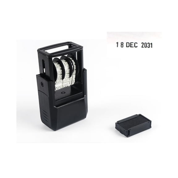 Date Stamp - Trodat Self Inking Rubber Stamp Print - Mini Dater 4810