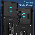 thumbnail image 3 of Funda de teléfono DEERLAMN para Samsung Galaxy S25 Ultra con pantalla, 3 of 8