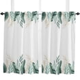 thumbnail image 6 of Green Tropical Plants Leaves Curtain Home Decoration Living Room Short Curtains Window Treatments For Kitchen Bedroom, 6 of 7