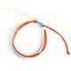 thumbnail image 2 of Qarigey de hilo, joyería estética, cómodas pulseras bohemias, accesorio de moda Universal, regalo creativo para chicas adolescentes Ropa, zapatos y accesorios Miscelánea Naranja+Azul Qarigey AP009518-18, 2 of 6