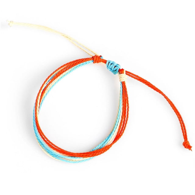 Trenzada Ajustable sweethay Única Universal para Niñas Adolescentes Naranja+Azul 50Conjunto