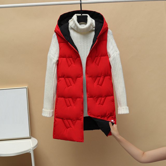Chaquetas y abrigos casuales sin mangas y sin capucha para mujer, chaqueta fina de plumón con cuello con capucha y penetración de dos lados, sin mangas, delgada, ligera, con bolsillo y cremallera, abr