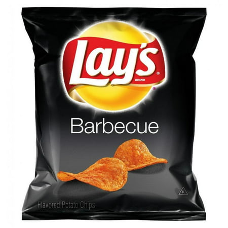 Lay's Potato Chips, Barbecue, 1 oz Bags, 40 Count
