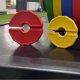 thumbnail image 3 of 1 Pieza de Discos Gimnasio Micro-Tipo, , Peso Fraccionario Goma, Fraccionario, Cambio Adicional, Amarillo, 0,5 Kg, 3 of 5