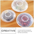 thumbnail image 4 of 3pcs Home Microwave Cover Microwave Heating Cover Magnetic Microwave Cover Kitchen Microwave Cover, 4 of 9
