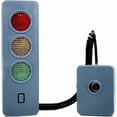 thumbnail image 1 of Asistente de estacionamiento en garaje, alarma LED de asistencia de estacionamiento, sensor de parachoques LED con señal de stop y altura ajustable, funciona con pilas, Wall s2, 1 of 5