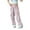 Pink, variant on Children Pants for Girls Casual High Elastic Waisted Loose Fit Pockets Kid Tall Cargo Sweatpants Streetwear 2t Girls Leggings L Girl Cheerleader Leggings