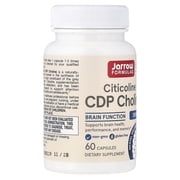 Jarrow Formulas CDP Choline , Supports Brain Function, 250 mg, 60 Caps