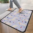 thumbnail image 4 of Golden Retriever Dog with Cherry and Rainbow Door Rugs,Washable Non Slip Door Mats Indoor,Decorative Door Mats,Entry Mat Indoor for Entrance,Bedroom,Kitchen,Bathroom,30"x17", 4 of 6
